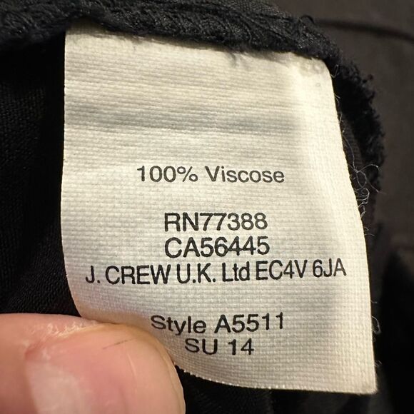 Madewell Delancey slouch trouser pant black - Picture 5 of 5